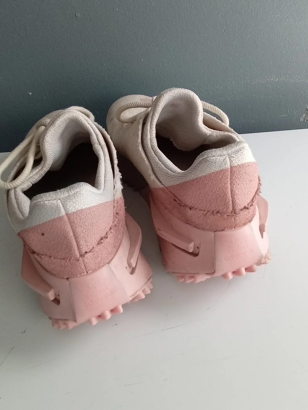 Adidas Pharrell Williams Humanrace NMD S1 RYAT Pink Tan Sneakers HP2642